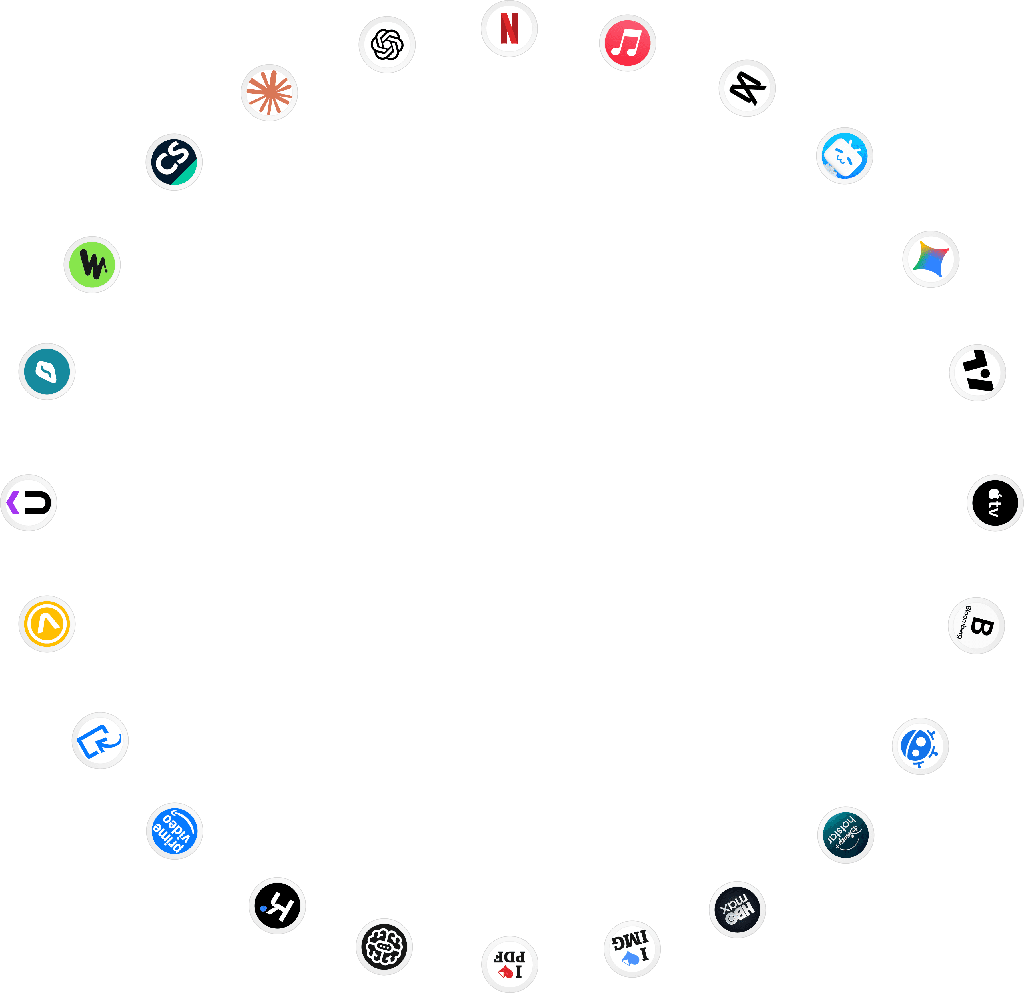 Akses 50+ aplikasi premium seperti Netflix, ChatGPT, Canva, Spotify